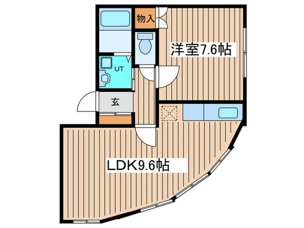 クリテリオン宮の森の物件間取画像